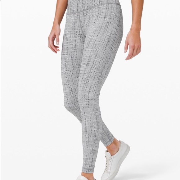 Lululemon Wunder Under HR 28” Jacquard - Picture 5 of 5